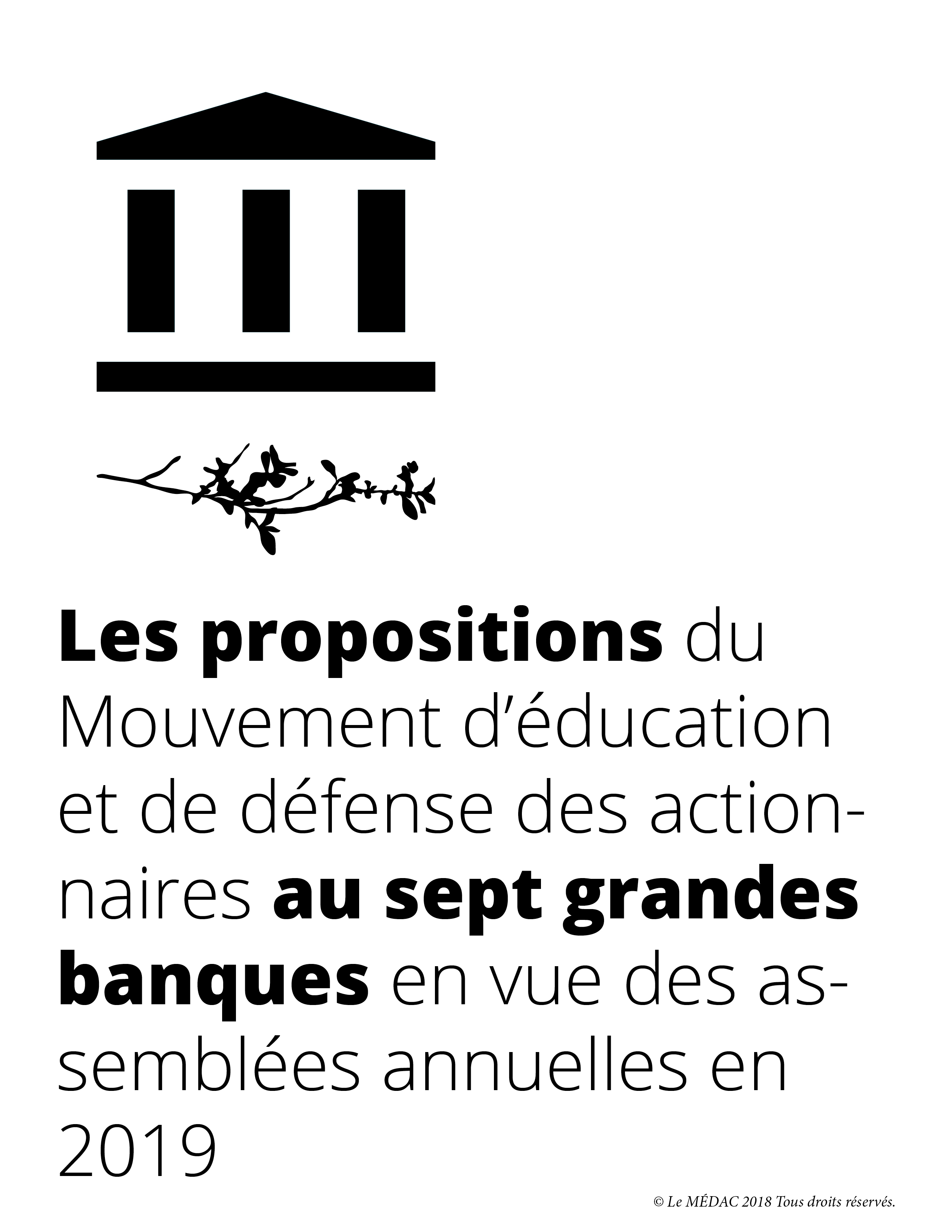 propositions 2018 banques