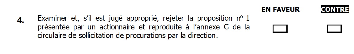 recommandation 2019 transat